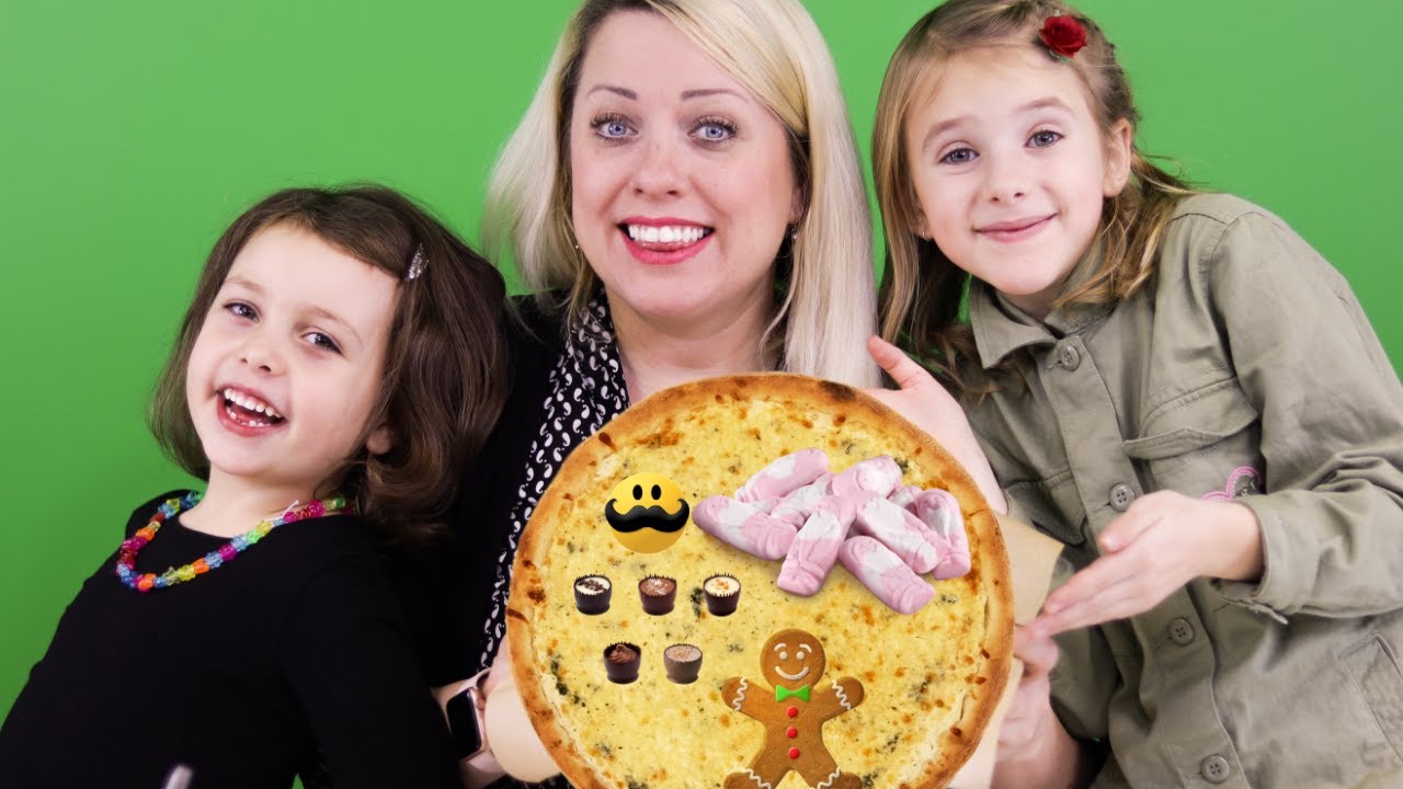 Pizza Challenge med Jultema | Sofie, Melody och Chanell