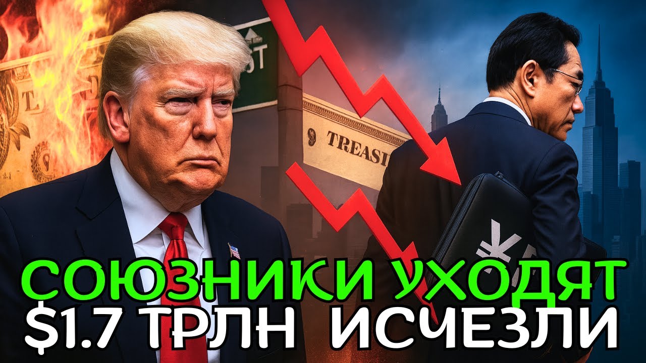 Смелый шаг Токио: $1,7 трлн выведены из долларовых резервов за 3 дня!!!