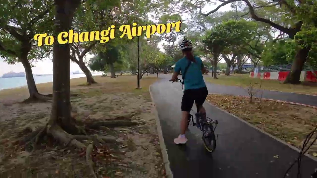 🚴‍♂️✈️ Chill morning ride, good food, planes, and nature — Changi Village -- Changi T2🚴‍♂️✈️