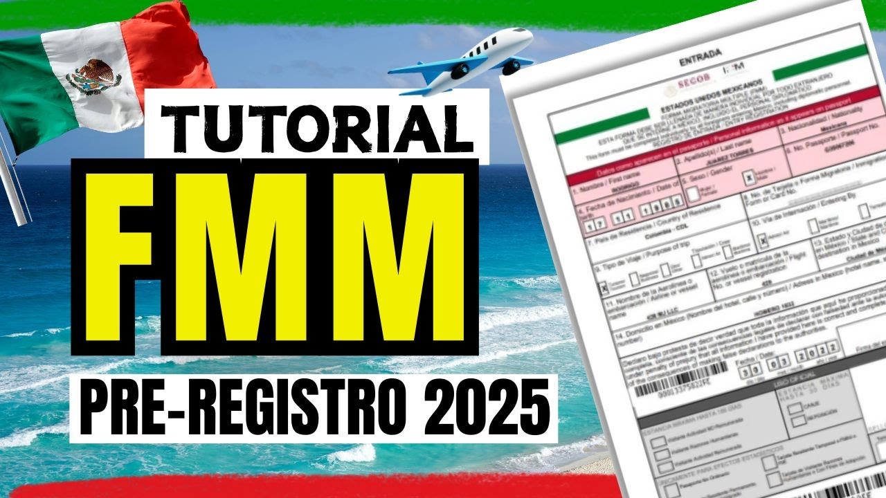 ¿Cómo hacer el PRE-REGISTRO para Ingresar FACIL a Mexico?