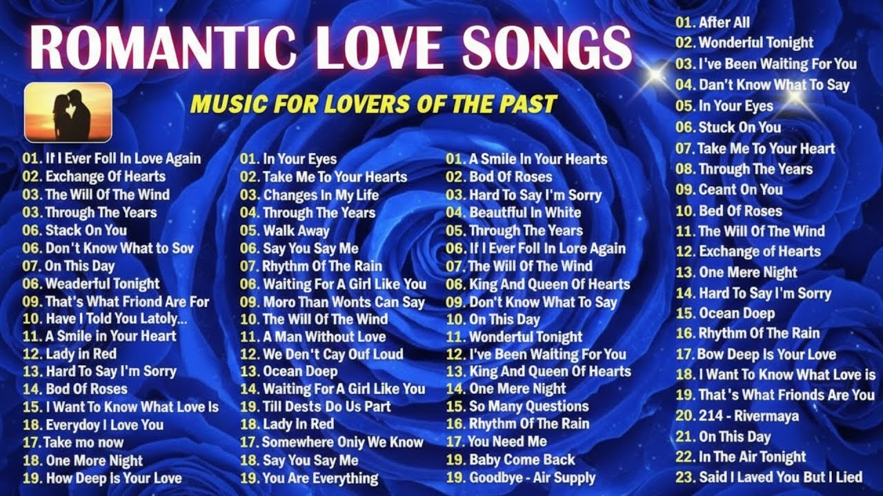 Timeless Old Romantic Love Songs 💖 Memories of True Love