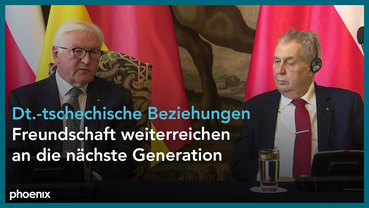 Staatsbesuch des Bundespräsidenten in der Tschechischen Republik am 26.08.21