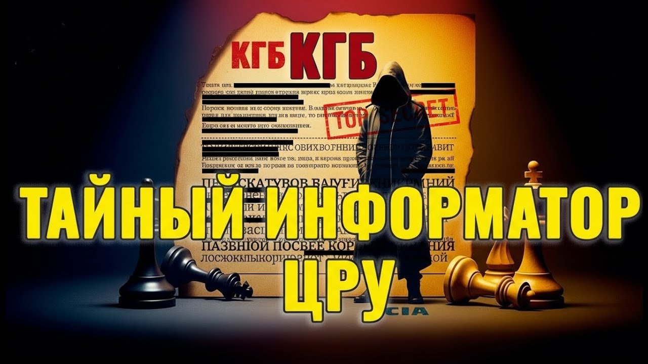 Он сдал 47 агентов, но КГБ так и не узнал его имя | Тайный информатор ЦРУ