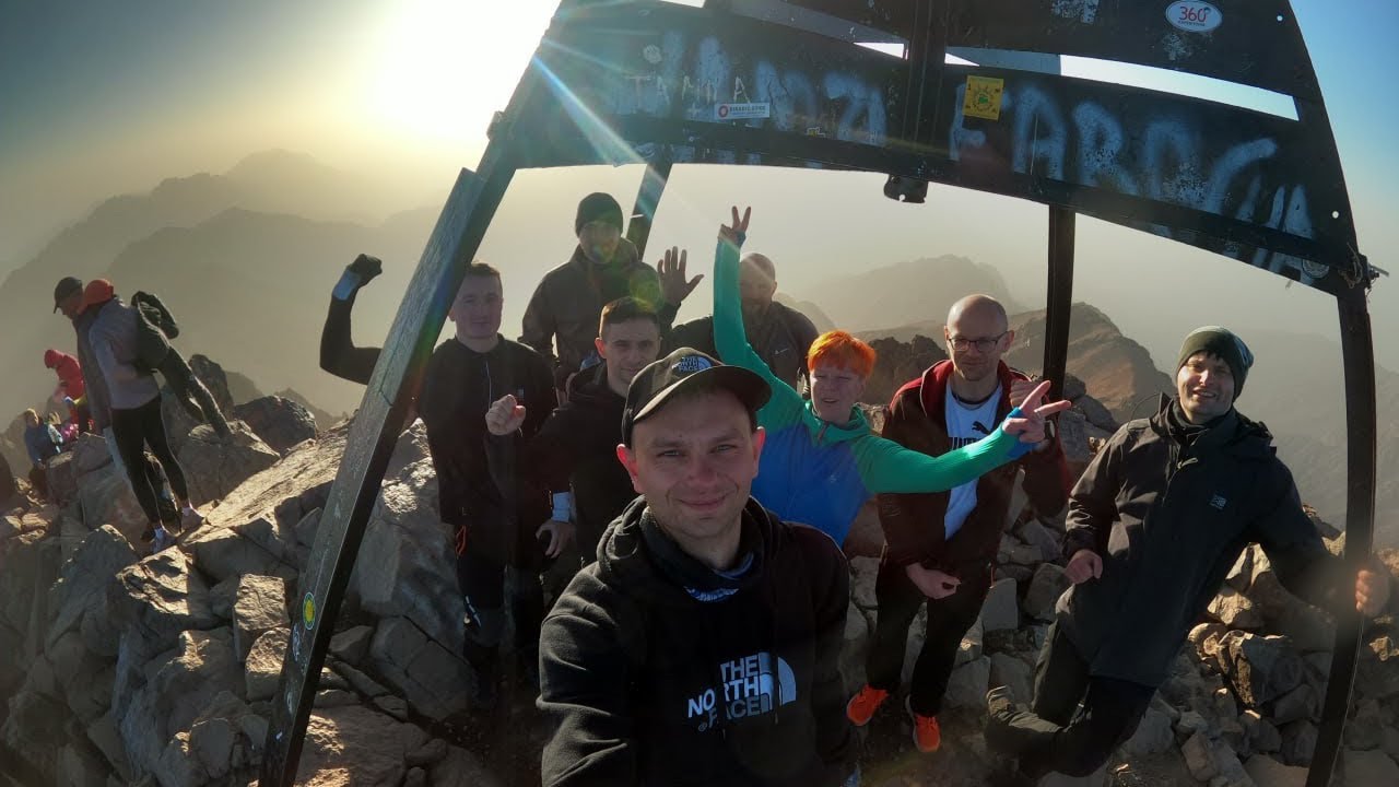 Toubkal 4167m n.p.m. 3-4.06.2024 Polish Team - Doskonała Ekipa