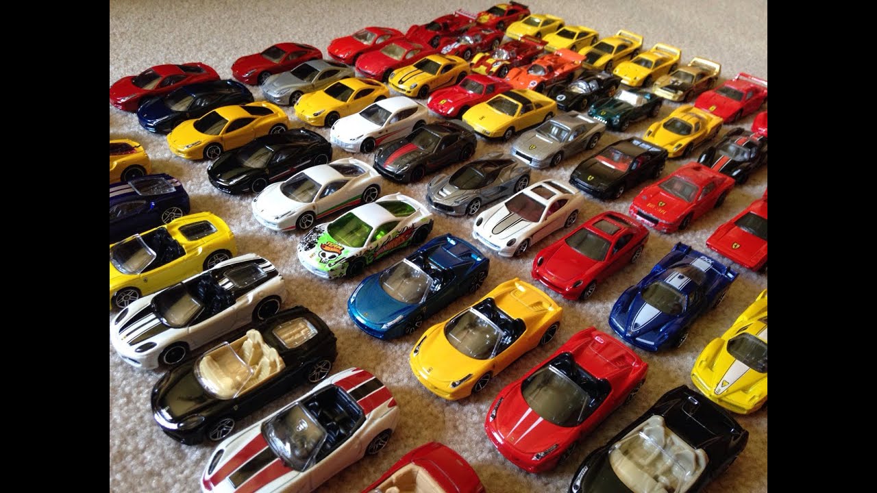 My Ferrari Hotwheels Collection