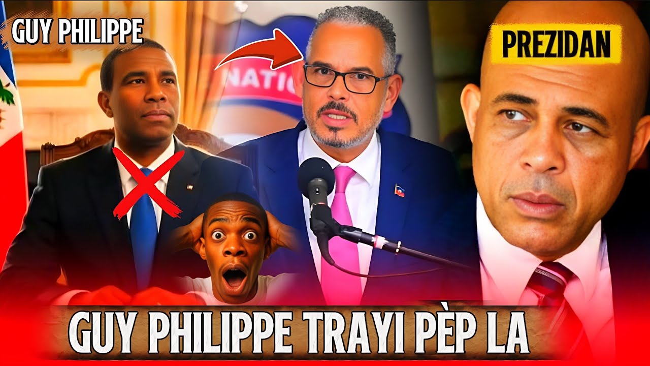 Guy Philippe Resi pale😳 li fè tout moun sezi😫 se pèp ayisyen ki pou pran lari 😱 li pap Mouri pou yo😫