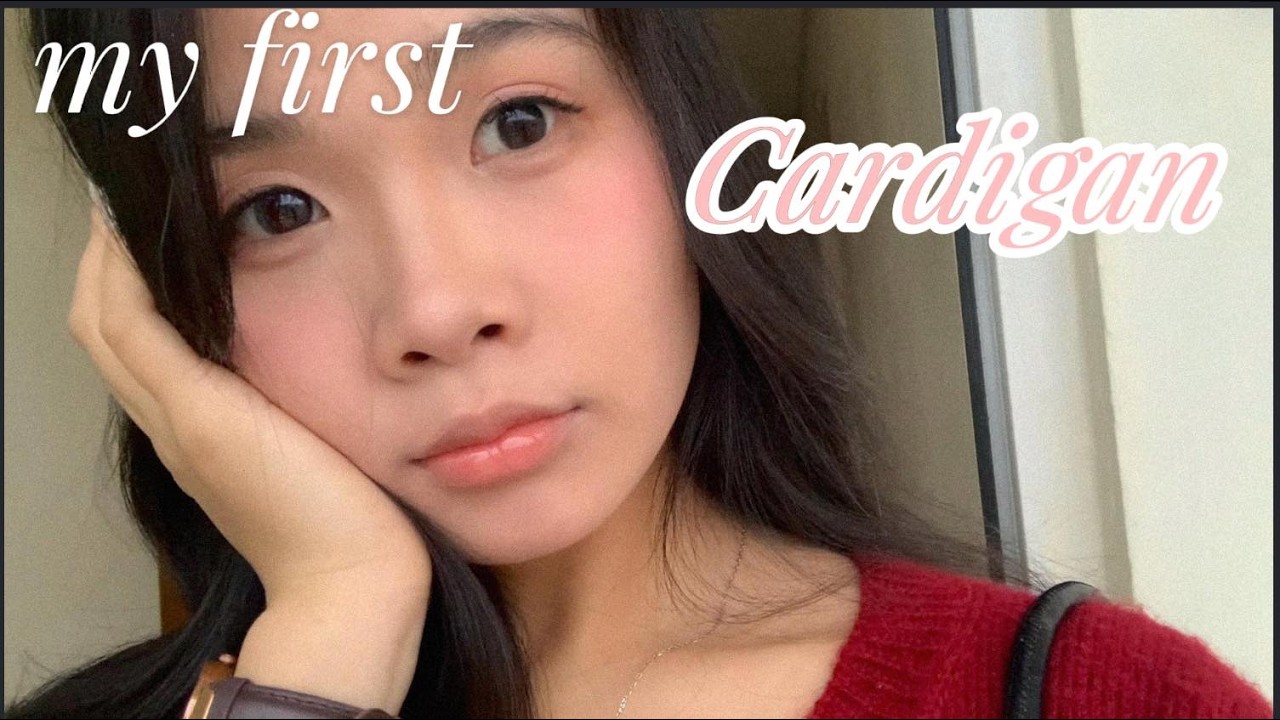 Nhật kí Chậm Chăm #1 | Chiếc áo đỏ đầu tiên và một chút khó tính #nhatkichamcham #vlog   #knitting