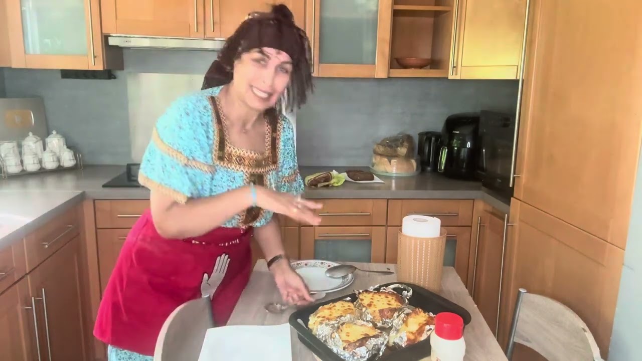 بغيت نشارك معكم عشايا😋 طيبت البطاطة في الكوشة الي قلتلكم عليها😋🫣🤭