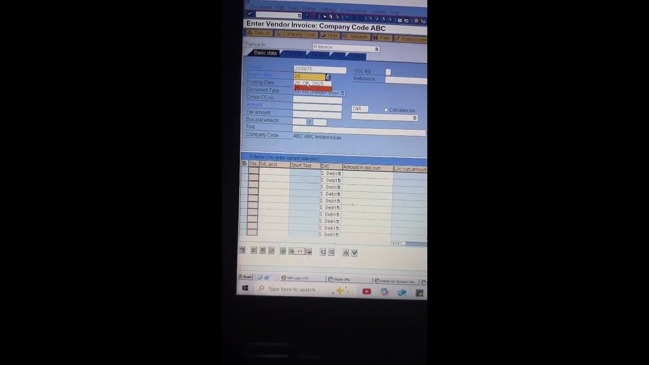 Understanding GST errors in sap | fico | fb60 | 