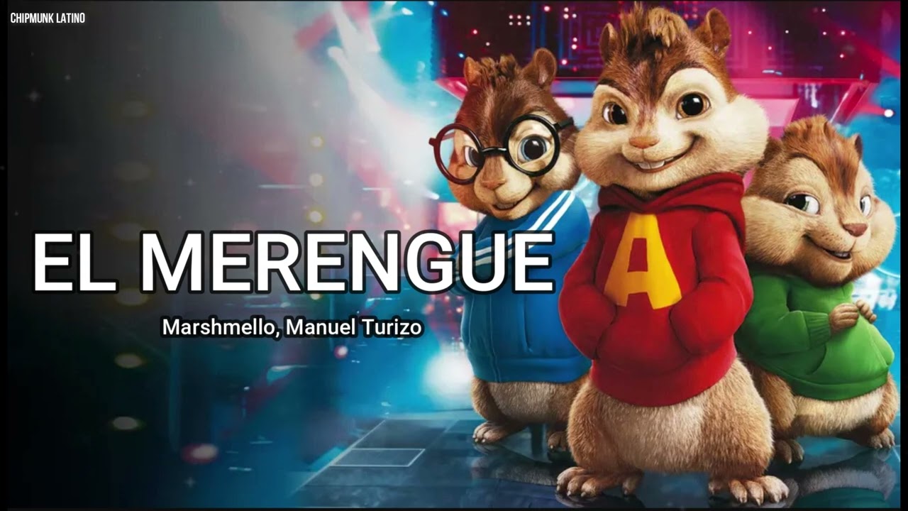 Marshmello, Manuel Turizo - El Merengue (Version Alvin y las Ardillas)