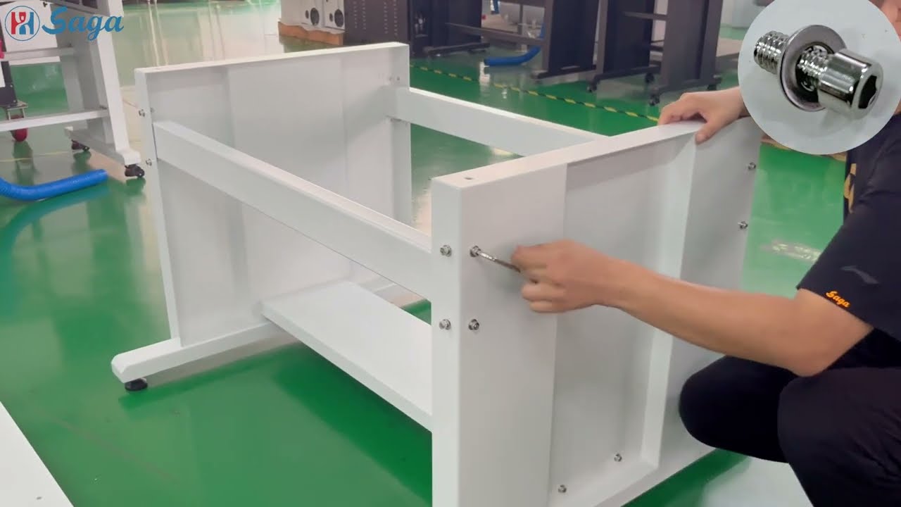 How to assemble Your Saga Flatbed Digital Cutter?