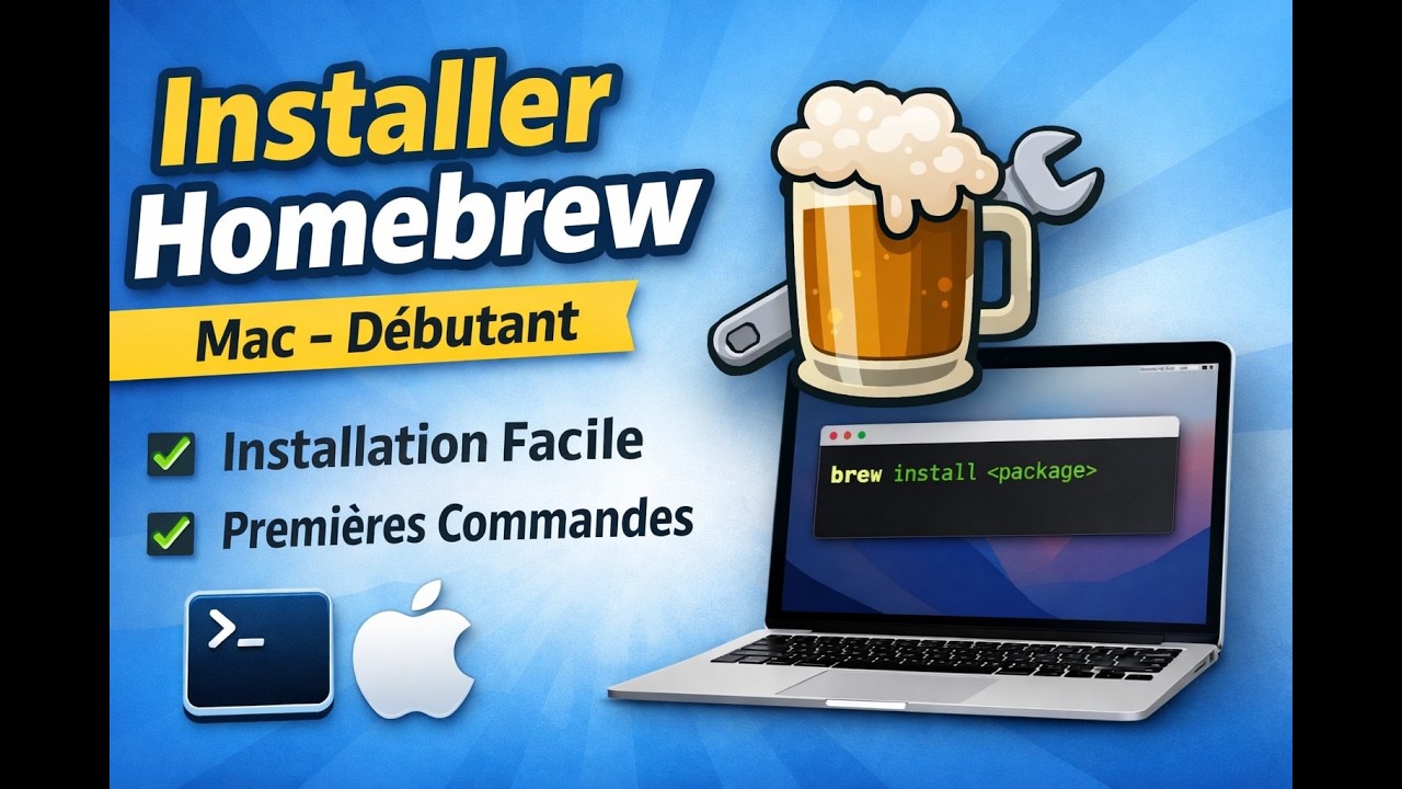 Installer Homebrew sur Mac et savoir l'utiliser en moins de 8 minutes !