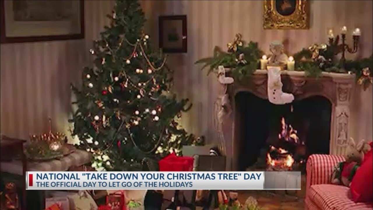 Tuesday is National Take Down Your Christmas Tree Day