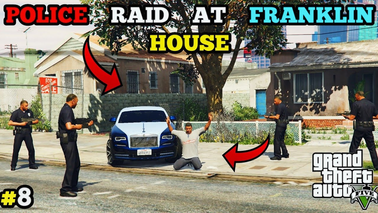 High Stakes Heist: Police Raid Franklin&rsquo;s House for the Missing RR Wraith!