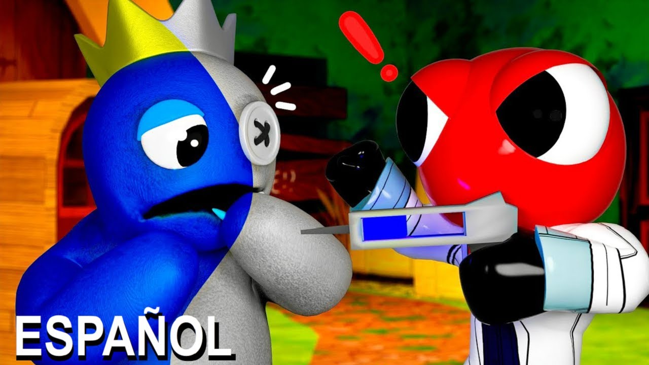 Los RAINBOW FRIENDS PIERDEN su COLOR! Animaci&oacute;n de Roblox 3D