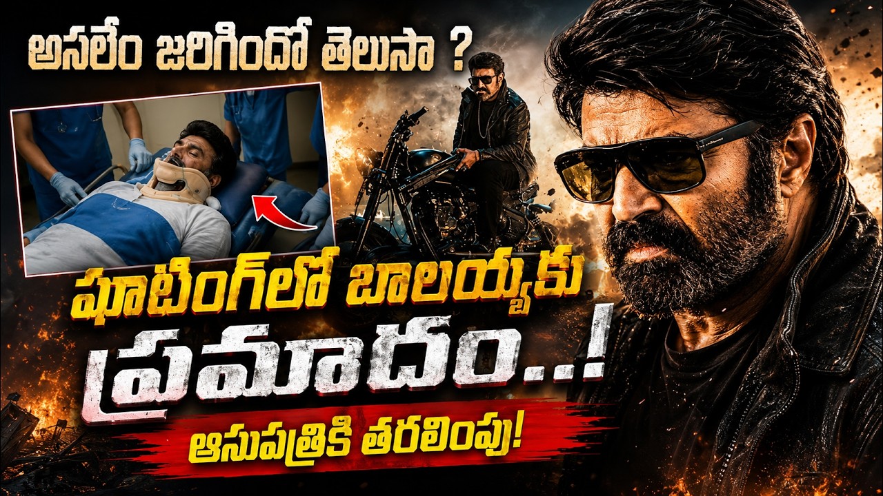 Balakrishna Injured... Fans in shock  | AYYAPPA MEDIA #balakrishnainjurednews