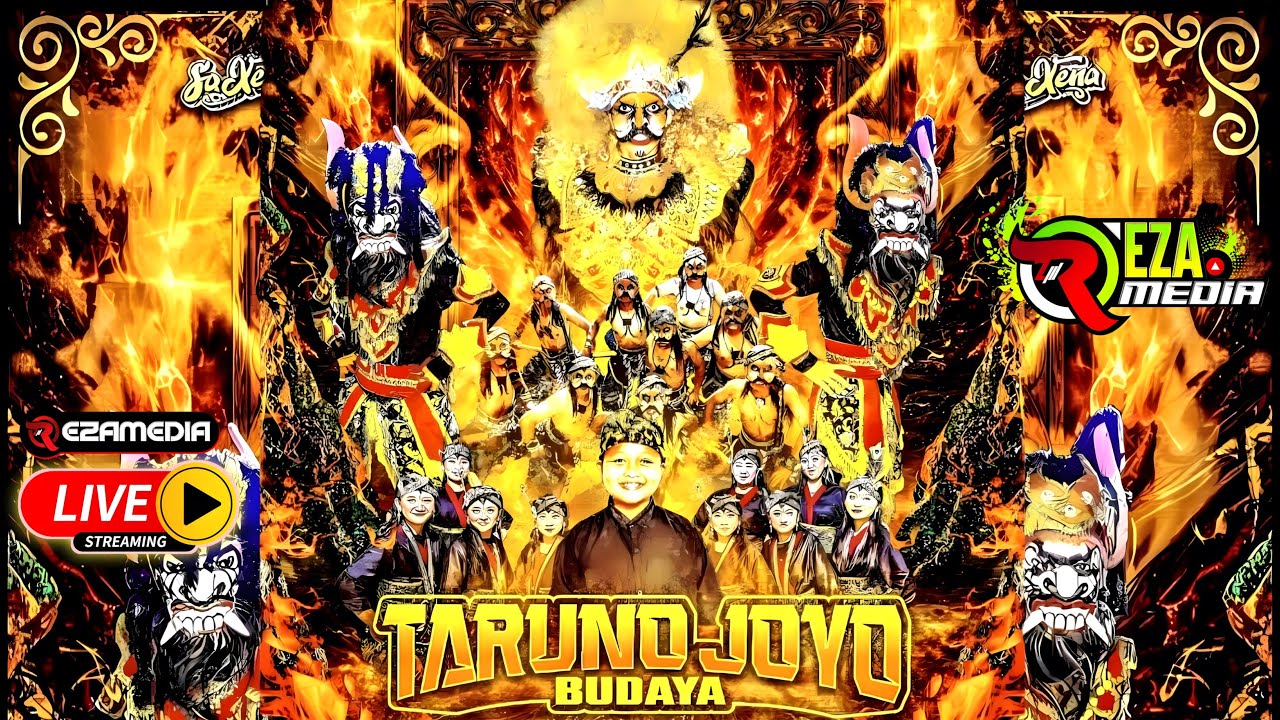🔴#Live🔥TARUNO JOYO BUDAYA #@Streaming Jaranan Reog Sidorejo Gedangan Cepogo Boyolali
