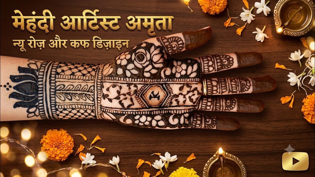 New letest beautiful mehandi design front hand! Front hand mehandi design #mehndi #mehndidesign 