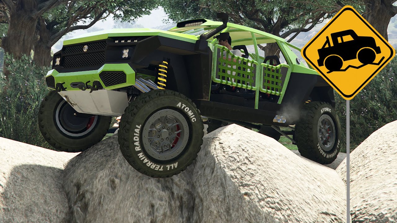 GTA 5 - Off-Road Capability Testing - Declasse Draugur
