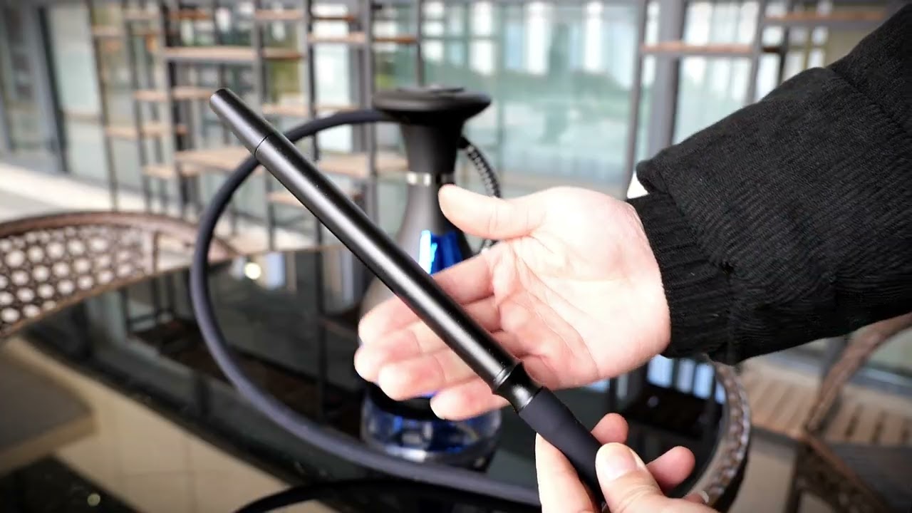 Electric Shisha Hookah Set 2024 Luxury ElectricPortable Stainless Steel Acrylic Hookah hot selling