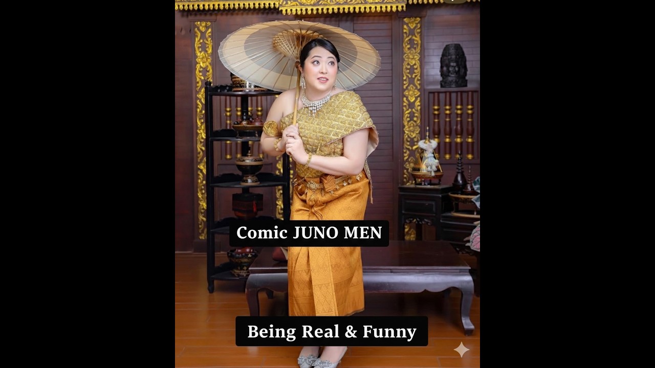 Comedienne JUNO MEN Combining Personal & Political Jokes For Us!