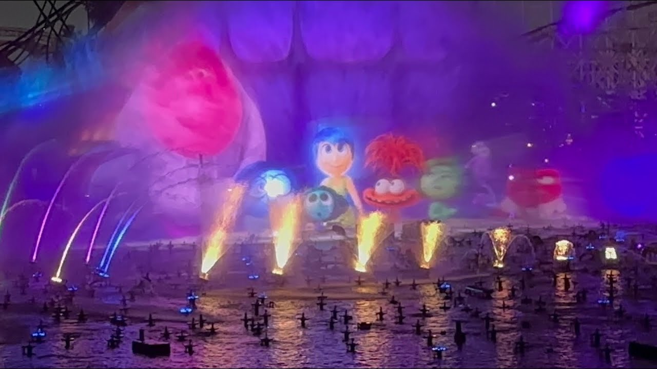 Inside Out 2 Pre-Show - World of Color - 4K (6/8/2024)