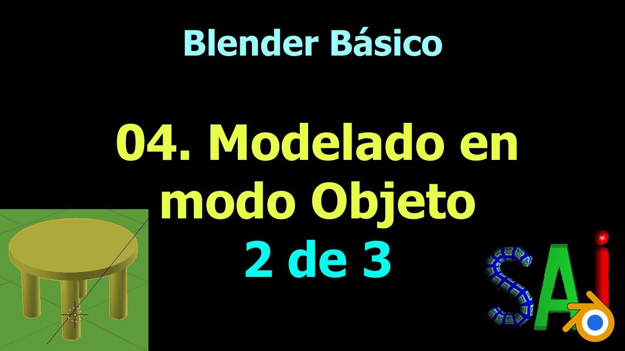 04. Modelado en modo objeto 2 de 3