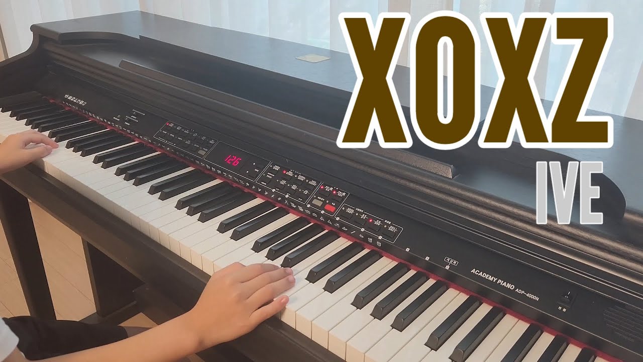 [초4 청음연주] IVE - XOXZ PIANO COVER