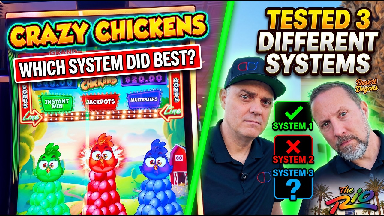 Which Slot Strategy Wins on Crazy Chickens? We Tested 3!