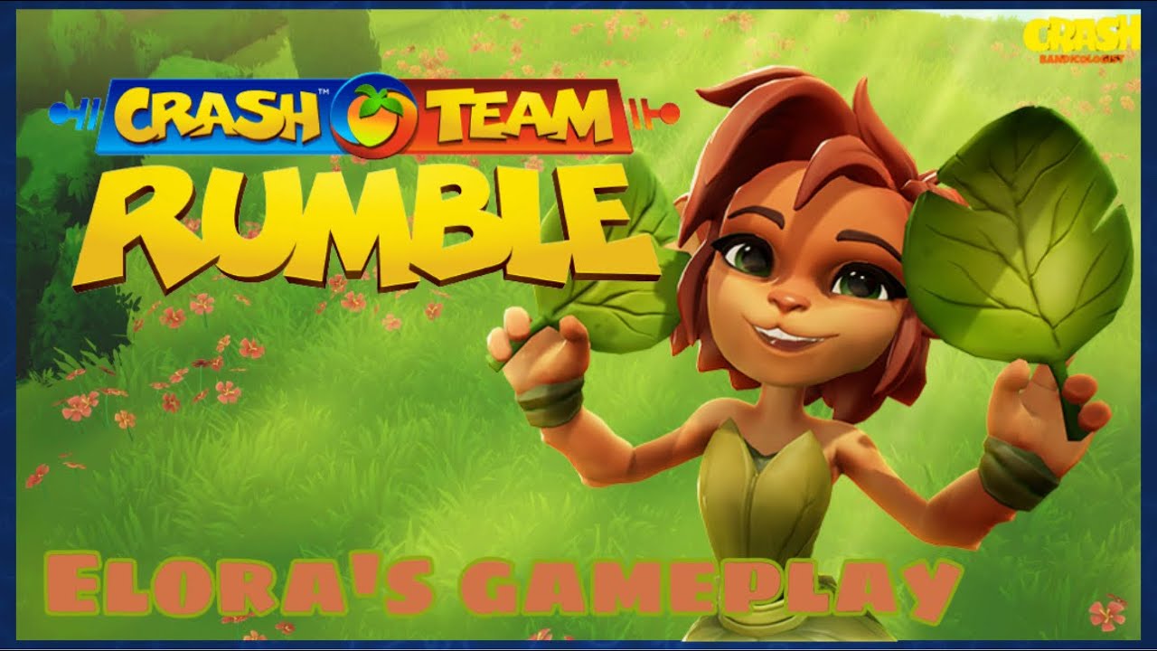 Crash Team Rumble Elora's Gameplay