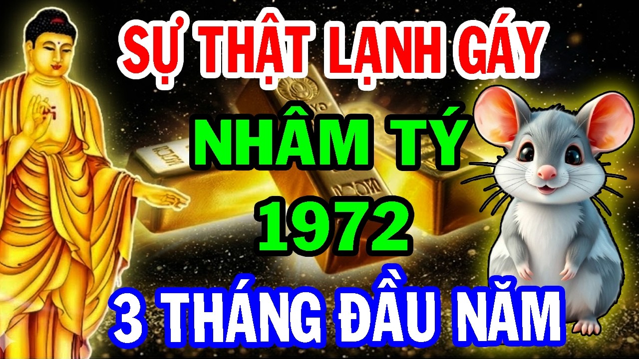 Rõ Như Ban Ngày: Tuổi Nhâm Tý 1972, 3 Tháng Đầu 2026 Cực Quan Trọng – Biết Sớm Tránh Họa, Đón Lộc.