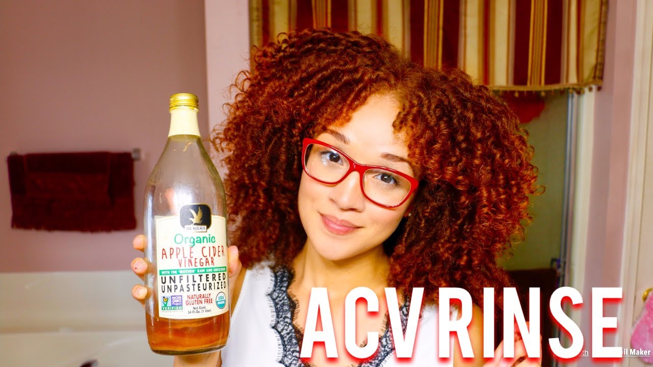 Apple Cider Vinegar Rinse on Curly Hair | DeannaReveEx