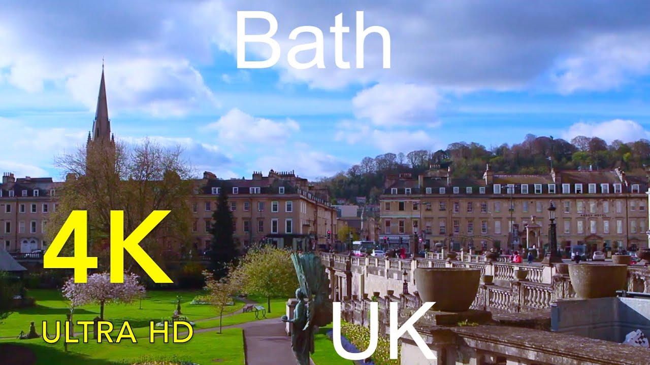 City of Bath, England in 4K Ultra HD
