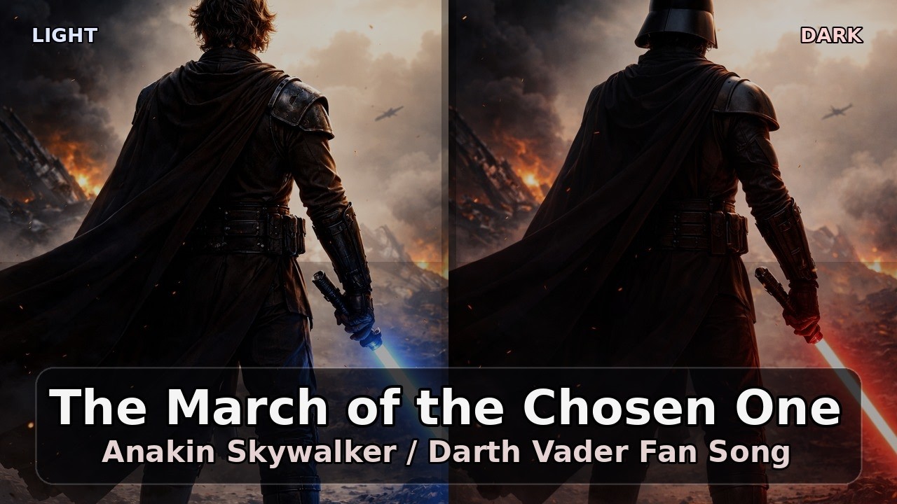 “The March of the Chosen One” — Anakin Skywalker   Darth Vader Fan Song
