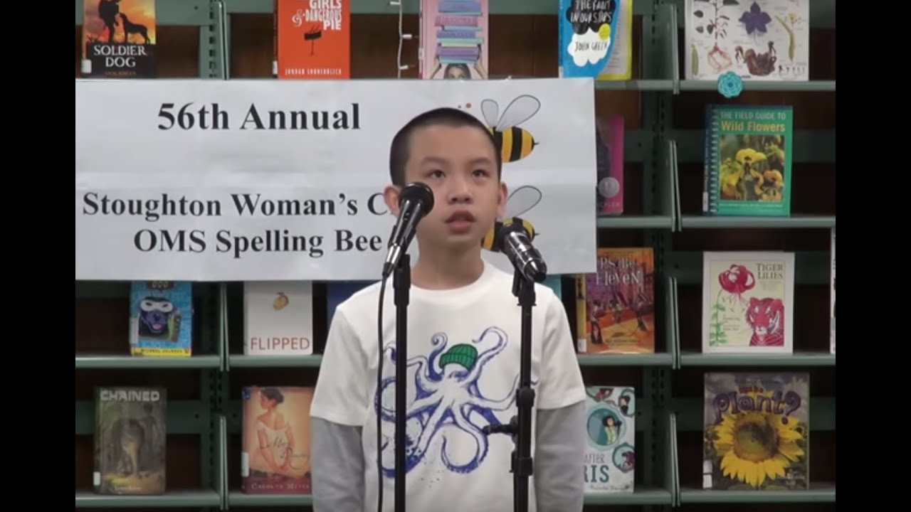 Stoughton Woman's Club OMS Spelling Bee (2016)