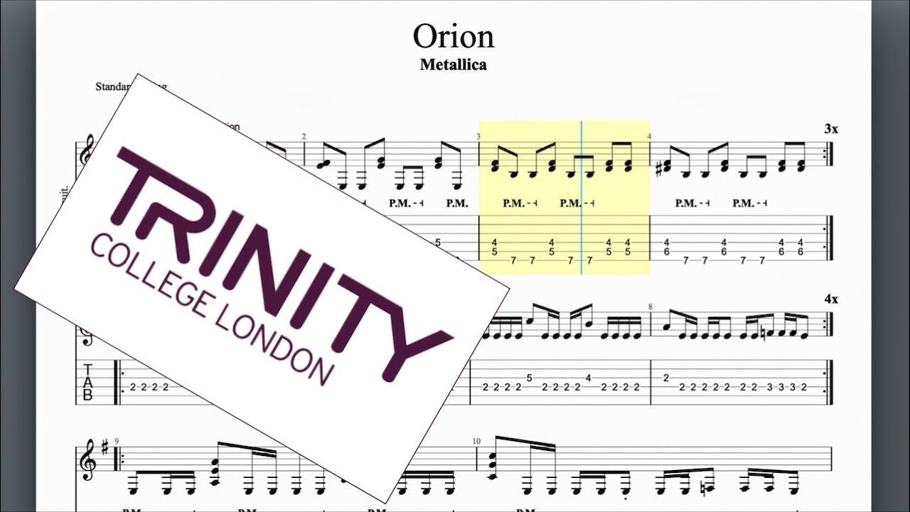 Orion Trinity Grade 7 Guitar