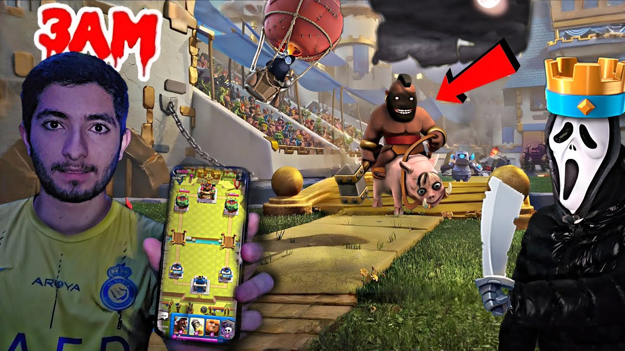 SPIELE NIEMALS CLASH ROYAL UM 3UHR NACHTS!!! 