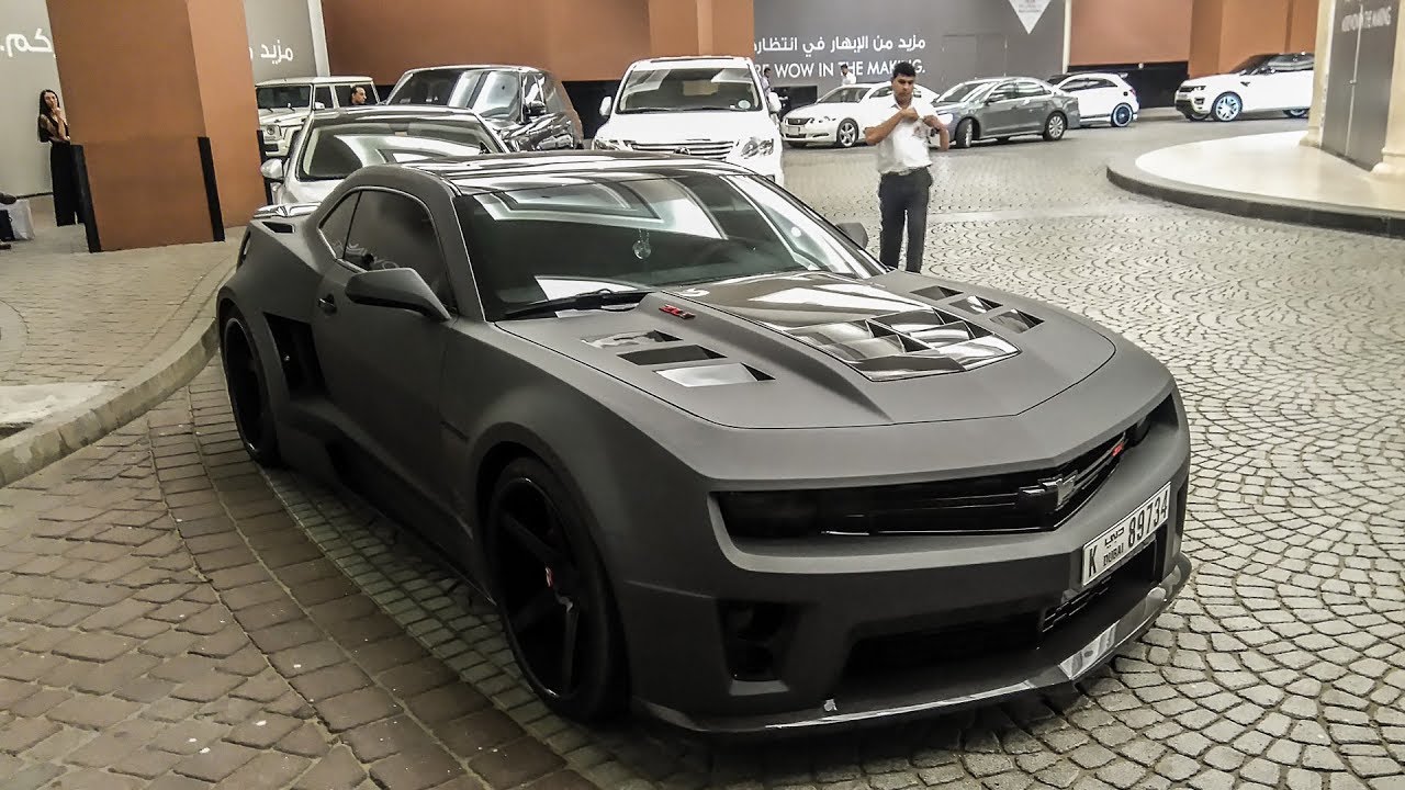 Badass Camaro ZL1 - Monster Startup!  |  CARS WITH ROBERT