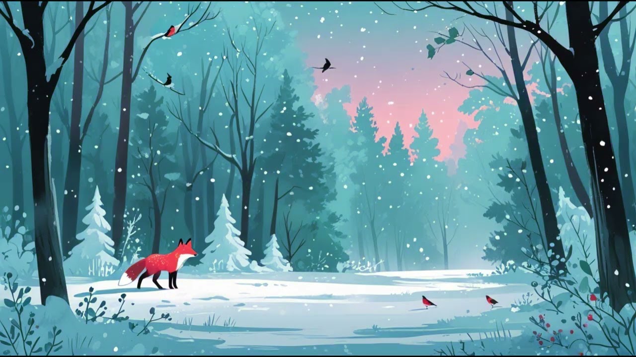 Der Winter ist noch da Ruhiges Winterlied für Kinder zum Träumen & Einschlafen