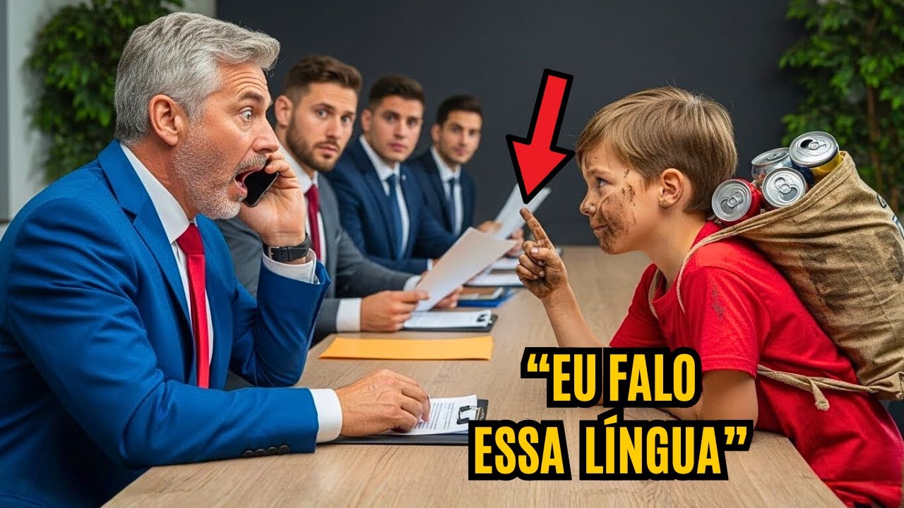 O BILIONÁRIO ESTAVA EM CHOQUE POR NÃO TER UM TRADUTOR… ATÉ DESCOBRIR QUE O SEM-TETO FALAVA 8 IDIOMAS