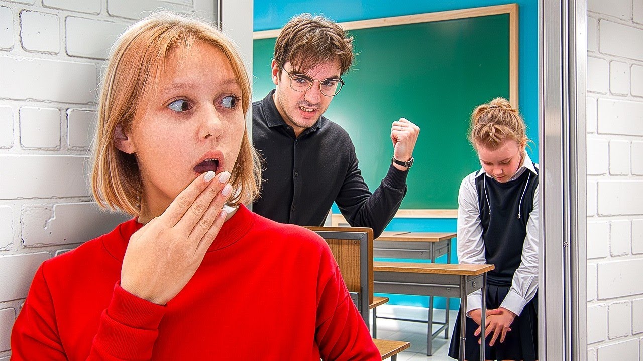 Rozprawa z najstraszniejszym nauczycielem 😱👨‍🏫 Seriale dla nastolatków Amelka
