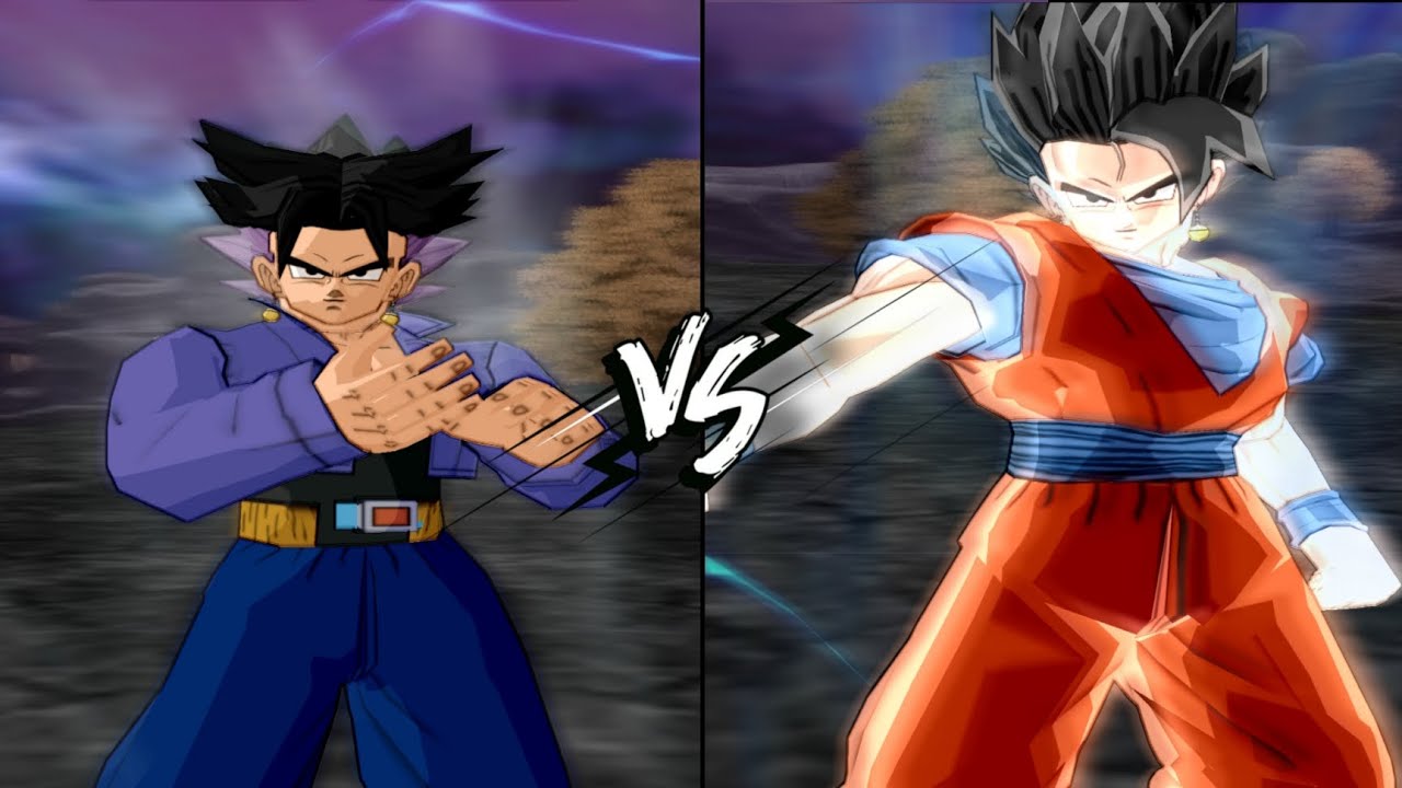 Vegetrunks Vs Gokhan (Enhanced Red Potara) | DBZ BUDOKAI TENKAICHI 3 FUSIONS MOD