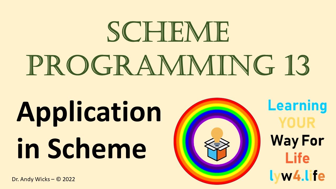 13 - A small Scheme application