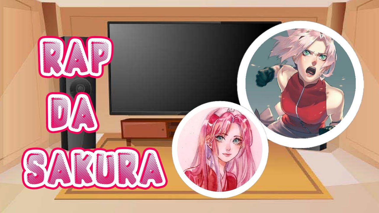 Lendários Sannins + Time 7 reagindo ao rap da Sakura [ Modo Byakugou ]