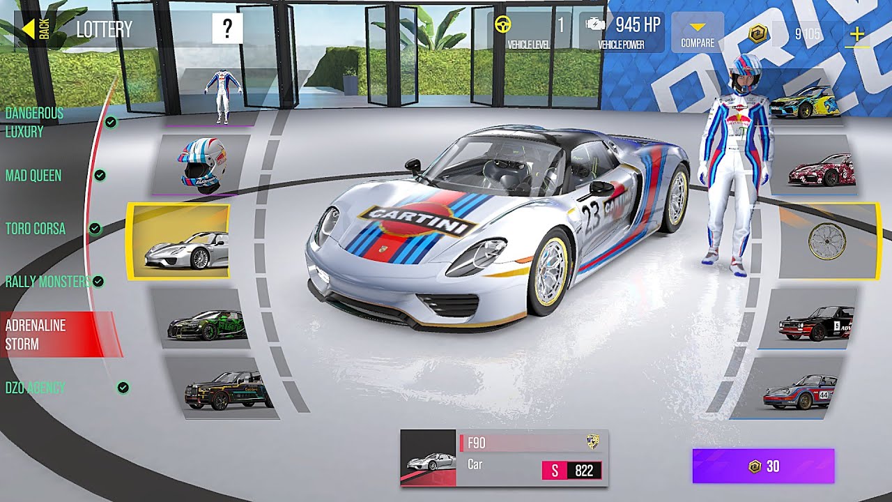 Pegas F90 - Stock Speed Test Max Lvl All Tune Test Adrenaline Strom Lottery Spin || DZO