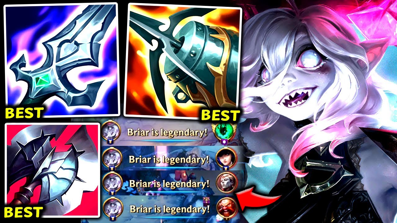 BRIAR TOP IS LITERALLY FREE WINS & I SHOW YOU WHY! (1V5 BEAST) - 2025 Briar TOP Gameplay Guide
