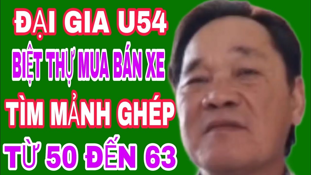 ANH ĐẠI U54 NHÀ BIỆT THỰ MUA BÁN XE TÌM MẢNH GHÉP TỪ 50 ĐẾN 63 #503