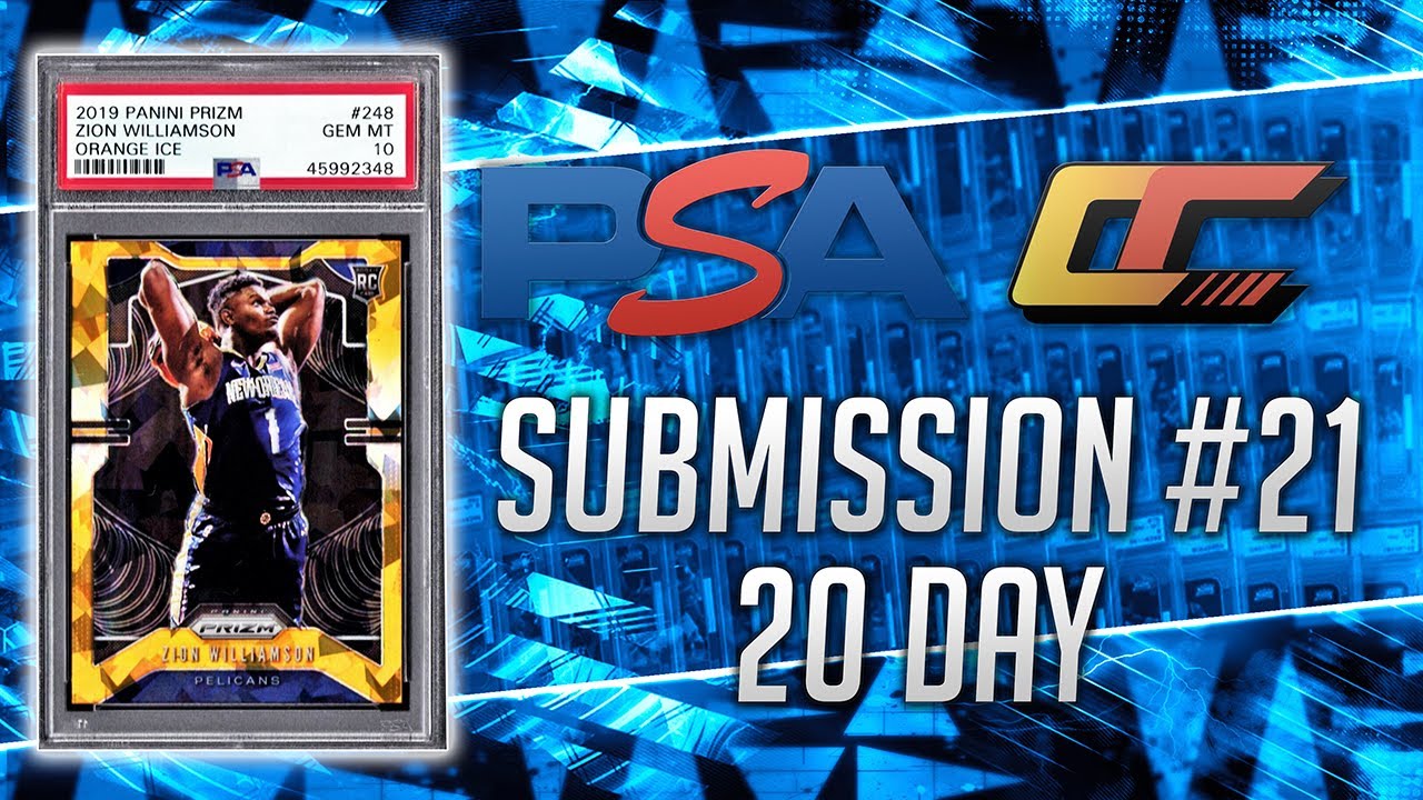 PSA Card Submission Return - #21 - 20 Day