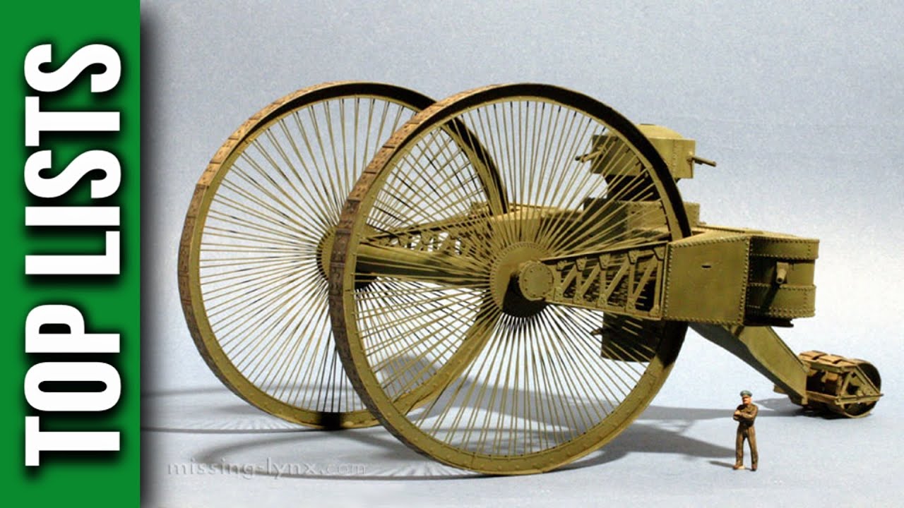 10 Strangest Tanks Ever Designed (COLLAB)