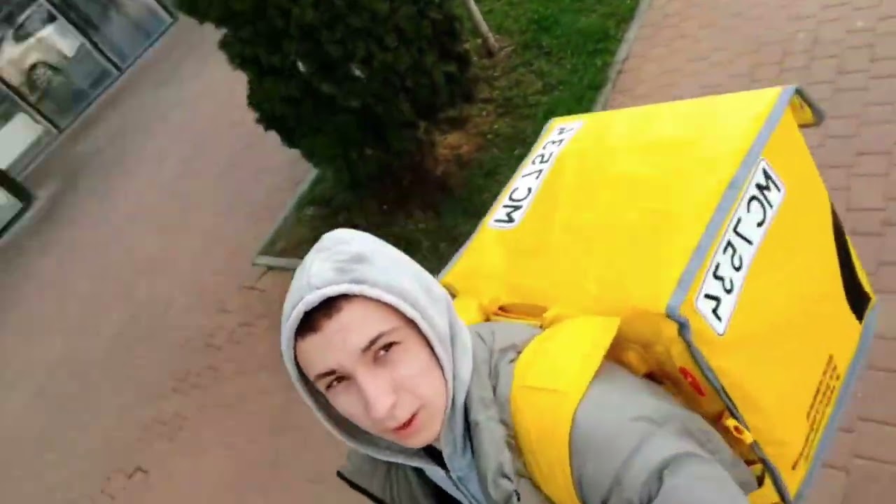 Работа курьером, чееек😄